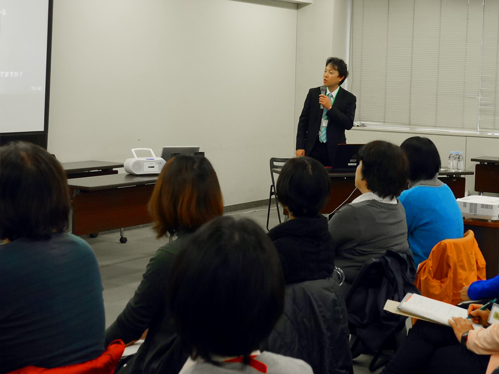 藤元医師講演風景
