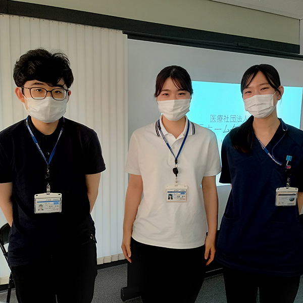 写真：実習生の皆さん