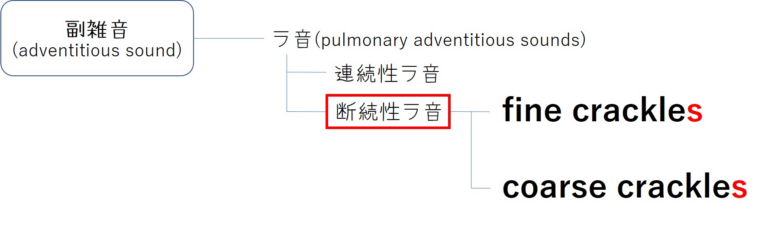 副雑音の分類​