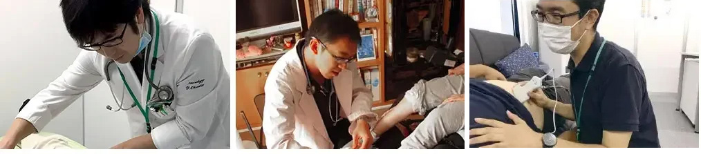 専門資格を持つ医師、センター長写真
